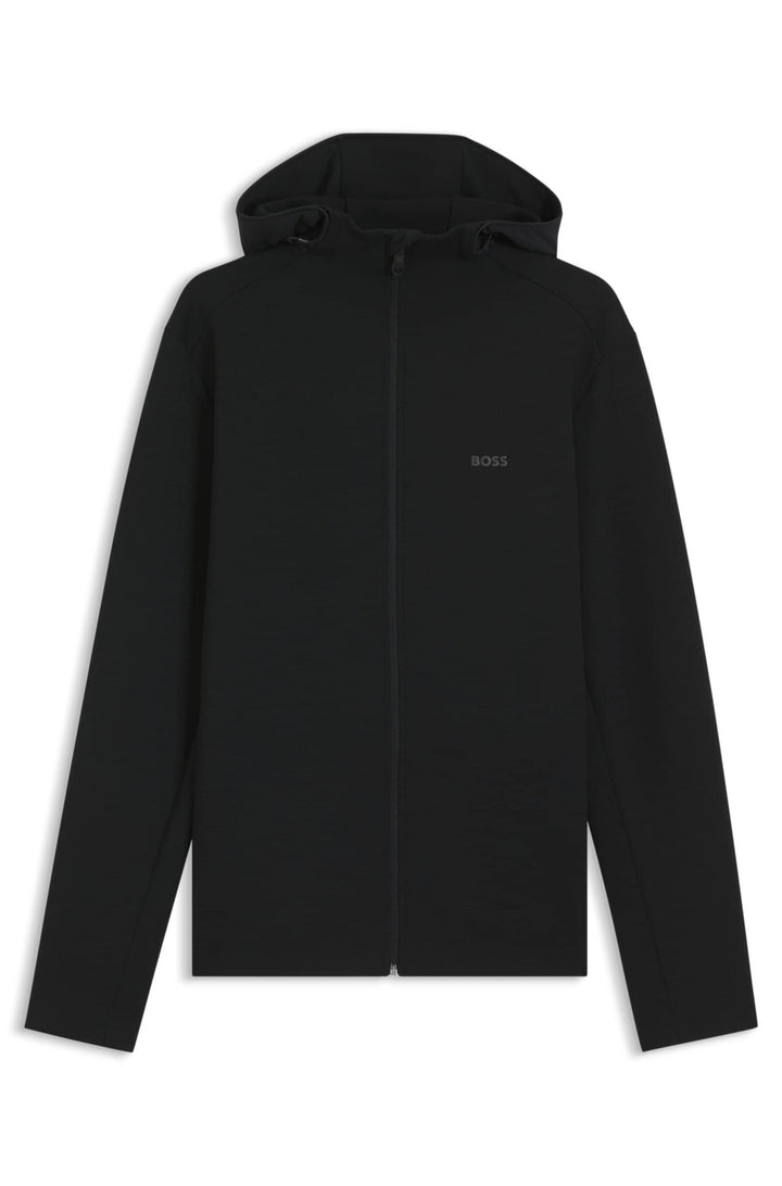 BOSS Hoodies Regular Fit - SW_TOUR HD FZ 50554394- Concorde Fashion#color_black-001