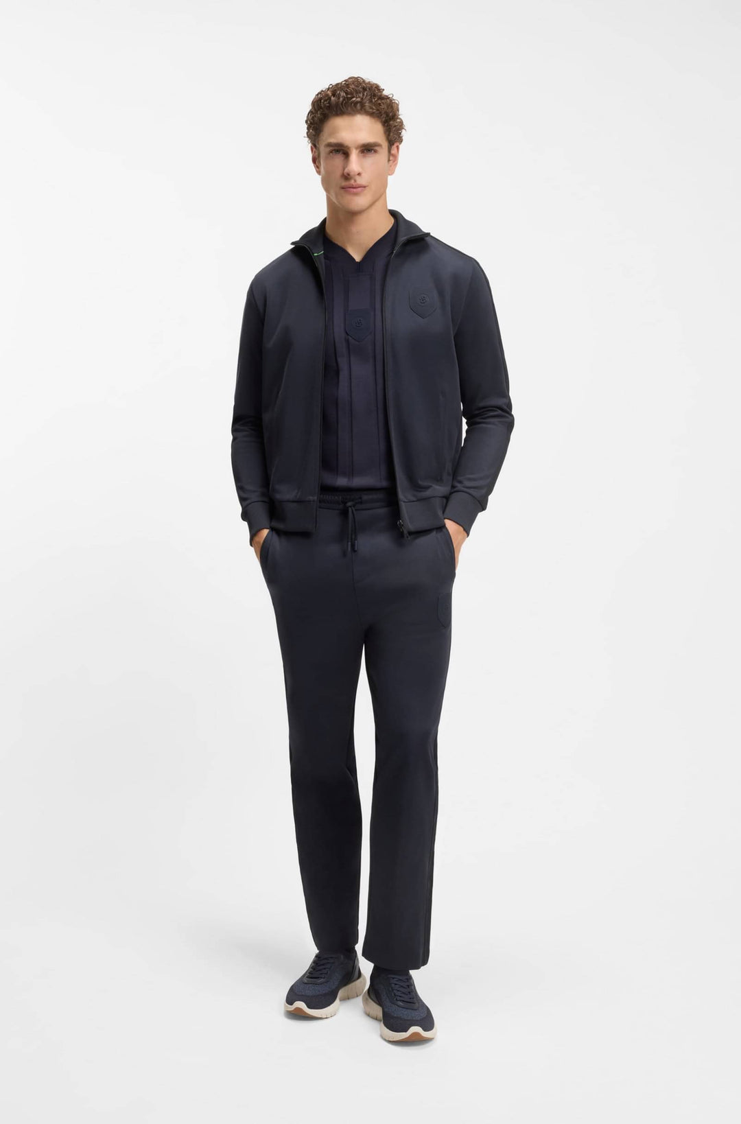 BOSS Sweatshirts Relaxed Fit - SW_BB BC LUX SKARLEY 50554585- Concorde Fashion#color_navy-402