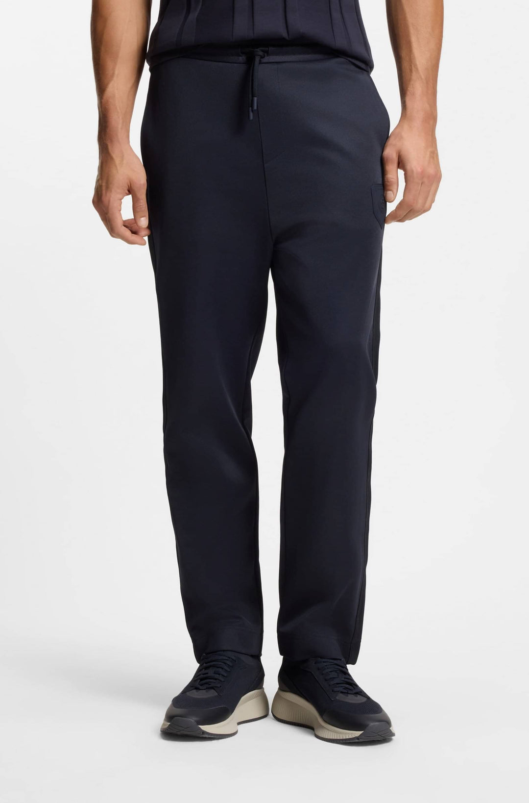 BOSS Jogging Pants Regular Fit - JT_BB BC LUX HURLEY 50554586- Concorde Fashion#color_navy-402