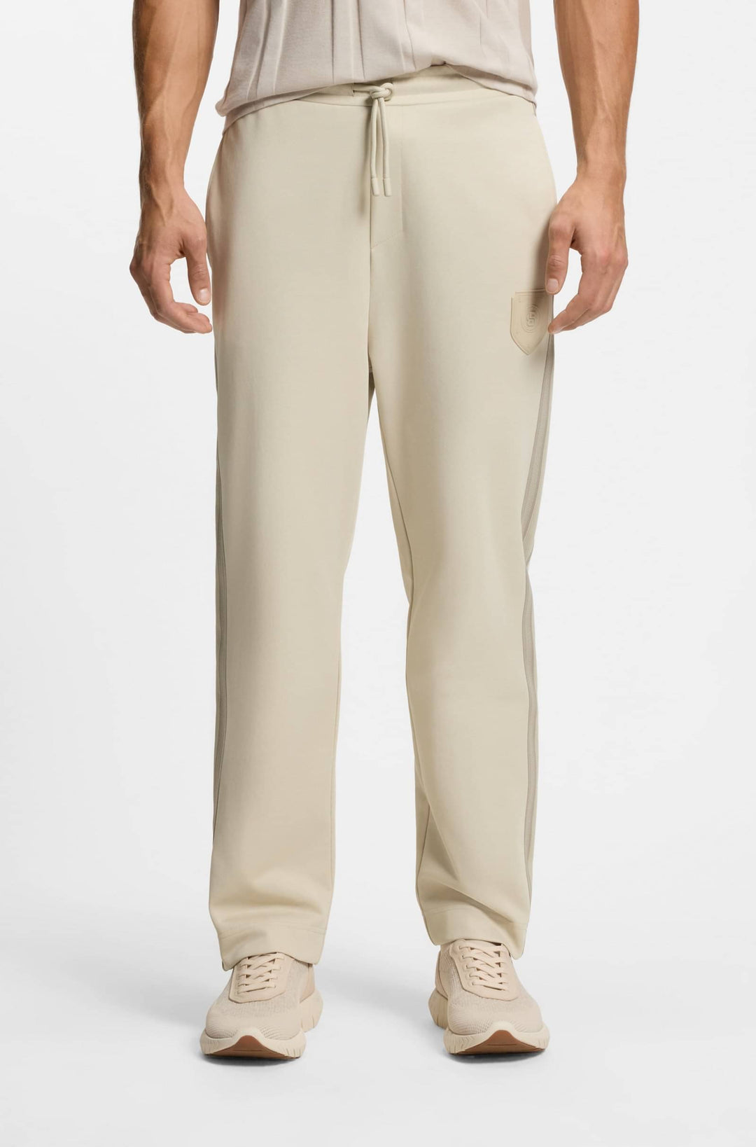 BOSS Jogging Pants Regular Fit - JT_BB BC LUX HURLEY 50554586- Concorde Fashion#color_beige-272
