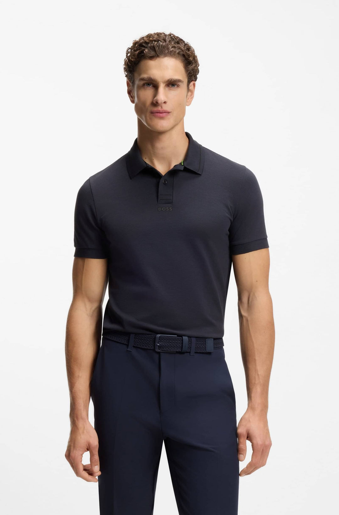 BOSS Polos Slim Fit - PL_PAULE 50554547- Concorde Fashion#color_navy-402