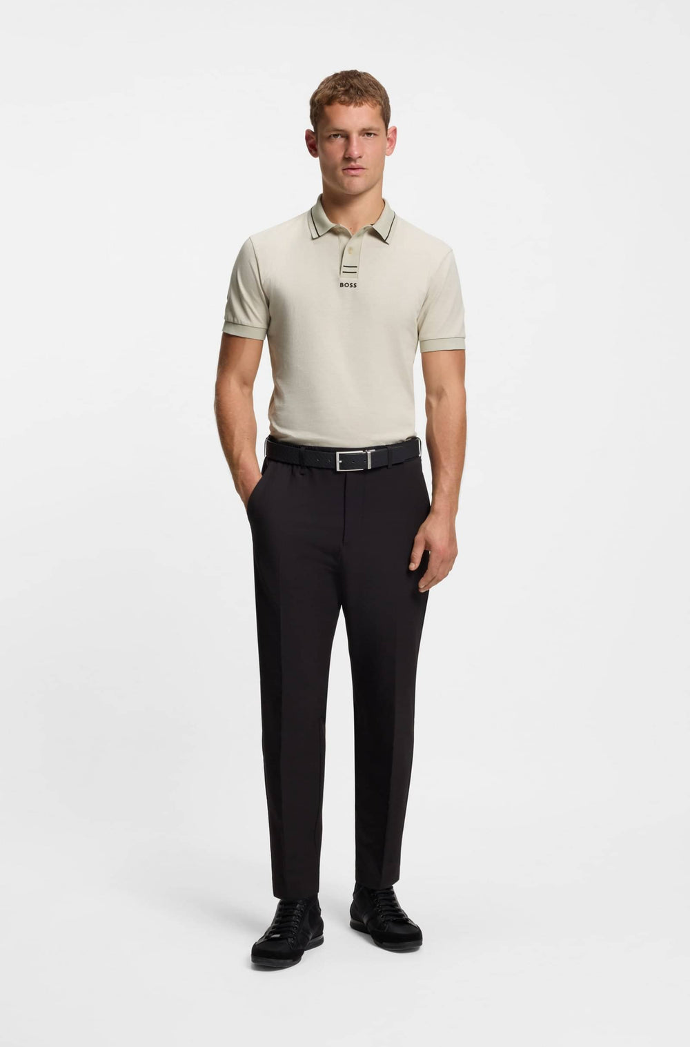 BOSS Polos Slim Fit - PL_PAULE 50554547- Concorde Fashion#color_beige-272