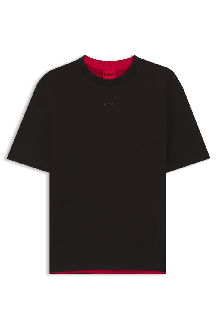 HUGO T-Shirts Relaxed Fit - DANEON 50554468- Concorde Fashion#color_black-001