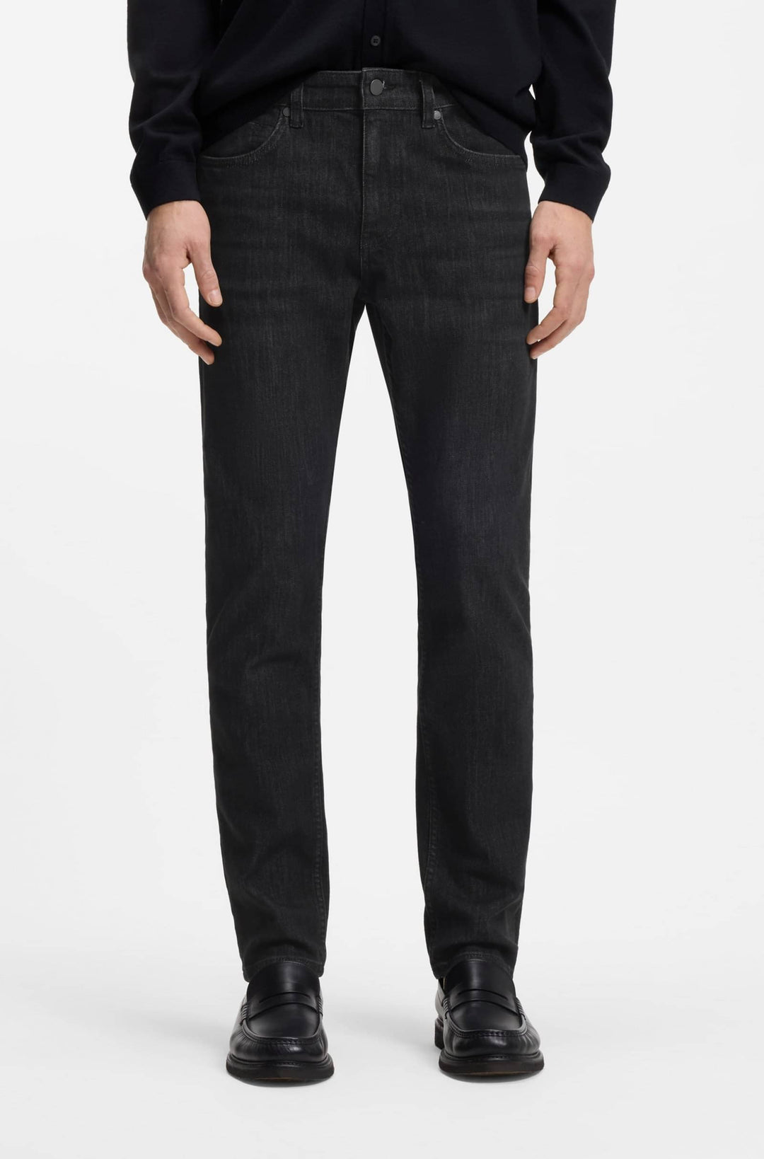 BOSS Jeans Slim Fit - P-DELAWARE 50555219- Concorde Fashion#color_black-008