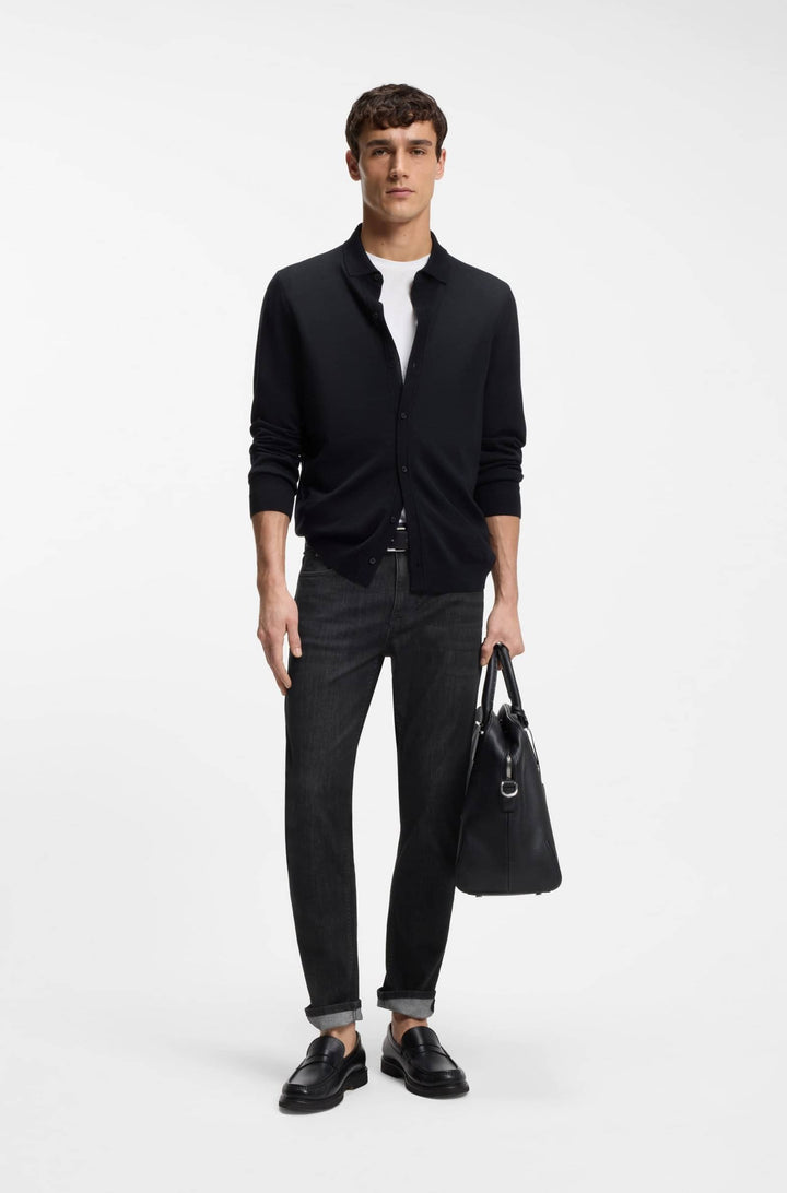 BOSS Jeans Slim Fit - P-DELAWARE 50555219- Concorde Fashion#color_black-008