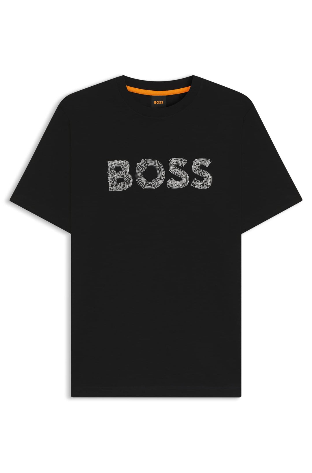 BOSS T-Shirts Regular Fit - TE_FROZEN 50554616- Concorde Fashion#color_black-001