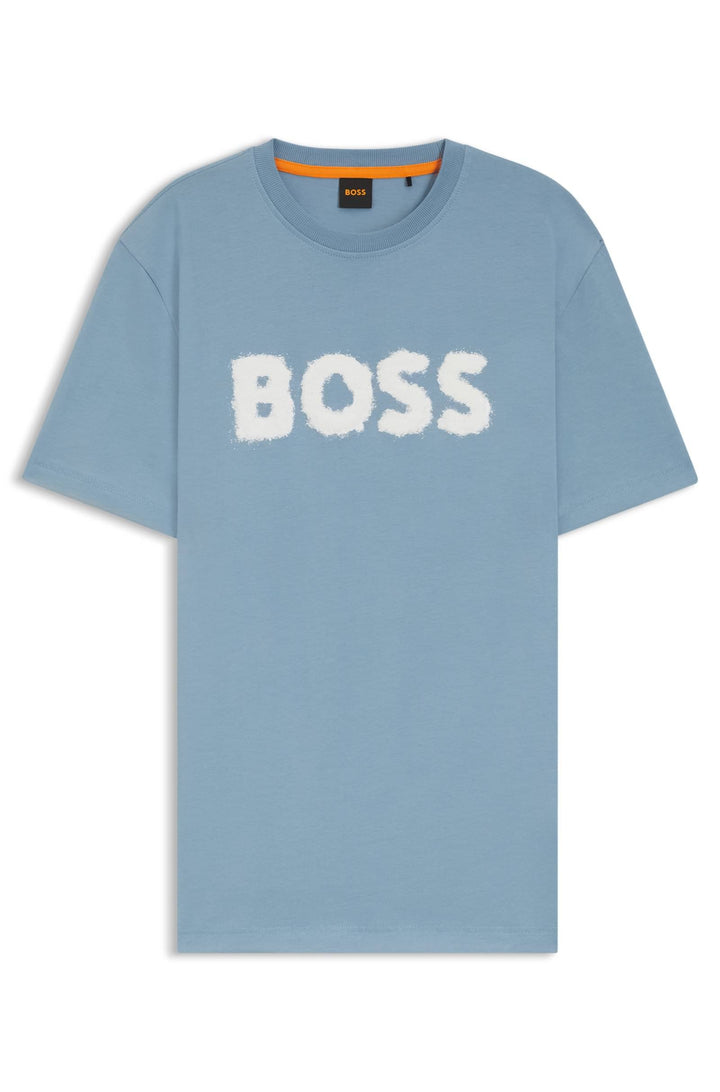 BOSS T-Shirts Regular Fit - TE_FROZEN 50554616- Concorde Fashion#color_blue-451