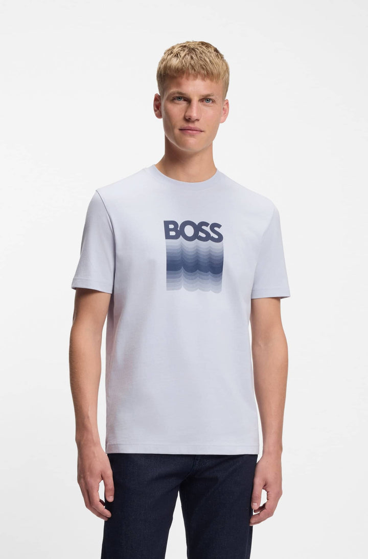 BOSS T-Shirts Regular Fit - TE_INSIGNIA 50556009- Concorde Fashion#color_grey-053