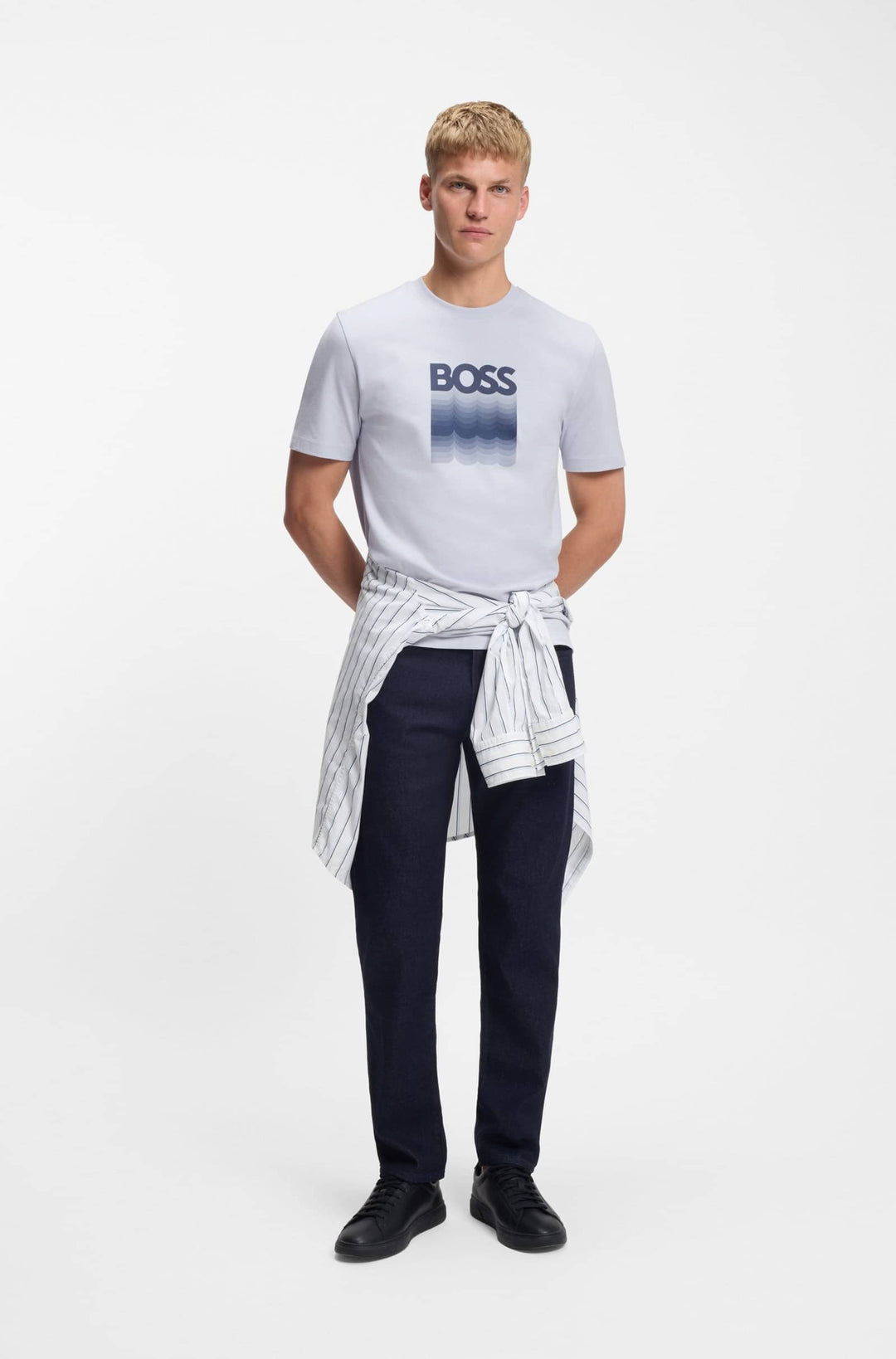 BOSS T-Shirts Regular Fit - TE_INSIGNIA 50556009- Concorde Fashion#color_grey-053