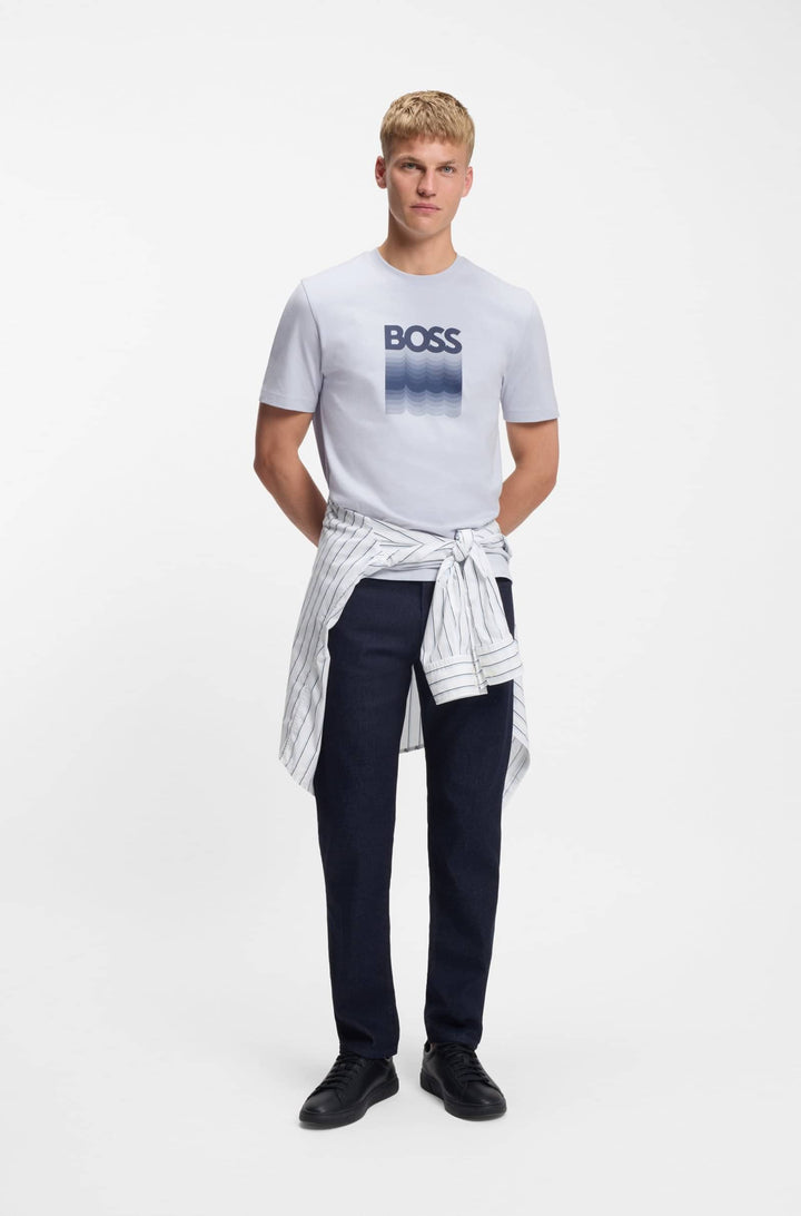 BOSS T-Shirts Regular Fit - TE_INSIGNIA 50556009- Concorde Fashion#color_grey-053
