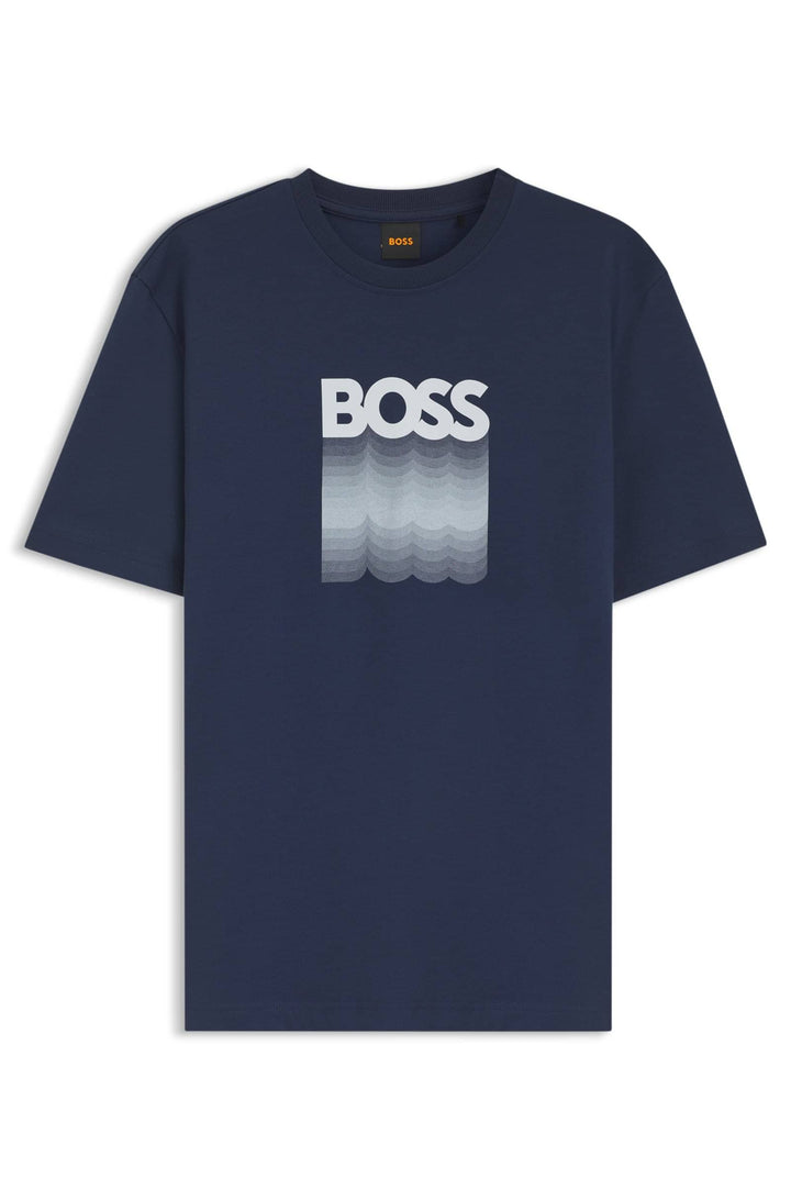 BOSS T-Shirts Regular Fit - TE_INSIGNIA 50556009- Concorde Fashion#color_blue-464