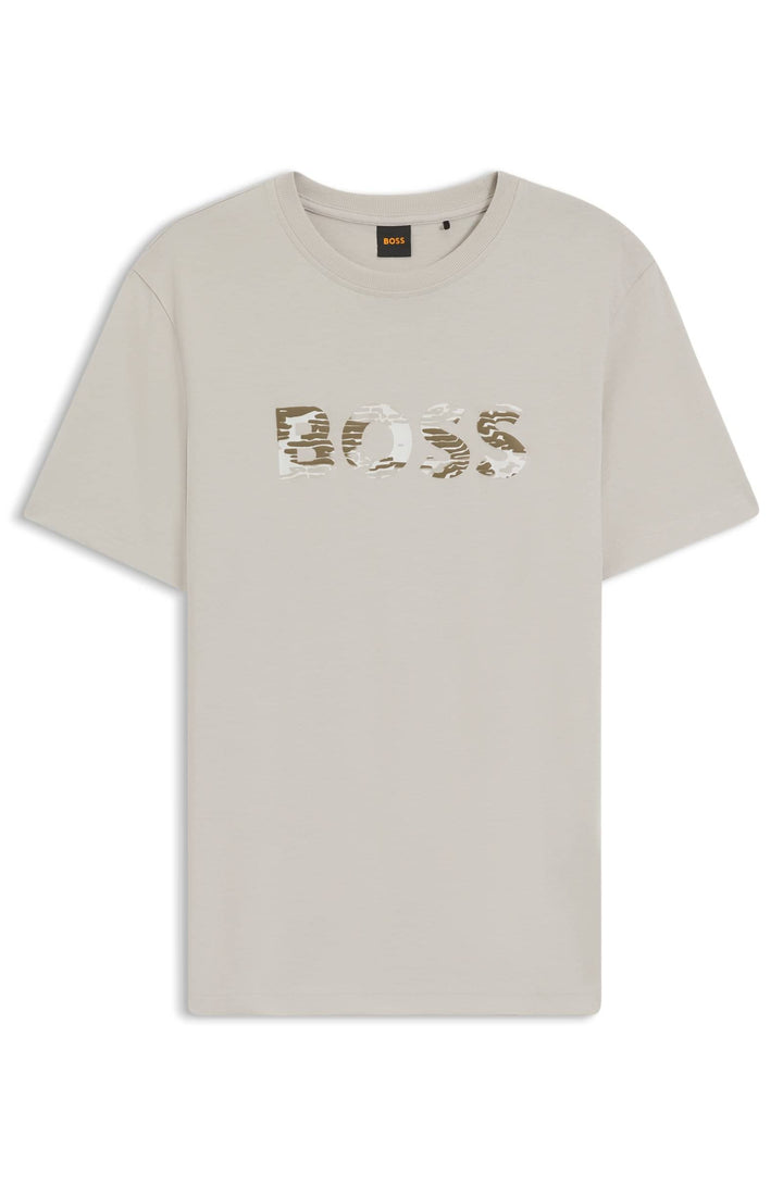 BOSS T-Shirts Regular Fit - TE_INSIGNIA 50556009- Concorde Fashion#color_grey-070