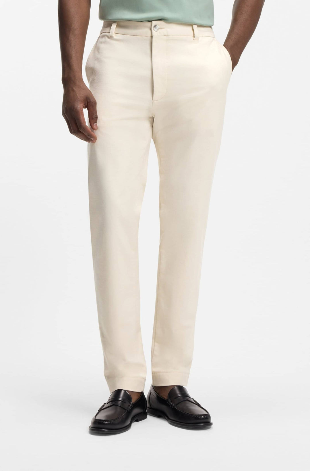 BOSS Trousers Modern Fit - C-KANE1-BL-FTU 50553829- Concorde Fashion#color_white-131