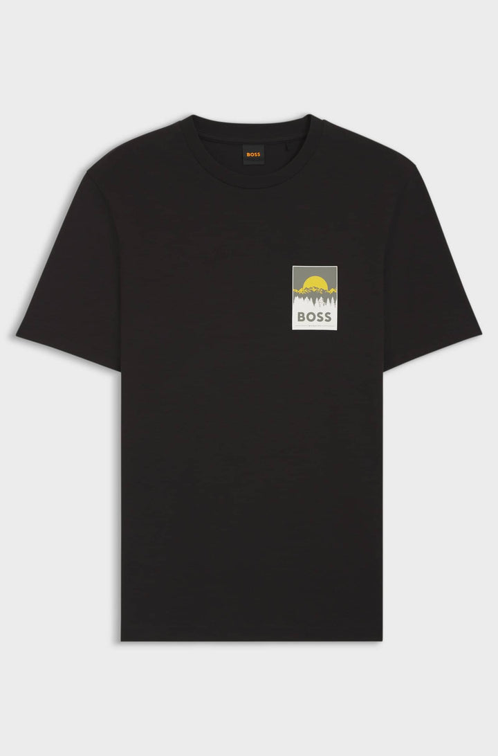 BOSS T-Shirts Regular Fit - TE_PLAIN 50556023- Concorde Fashion#color_black-001