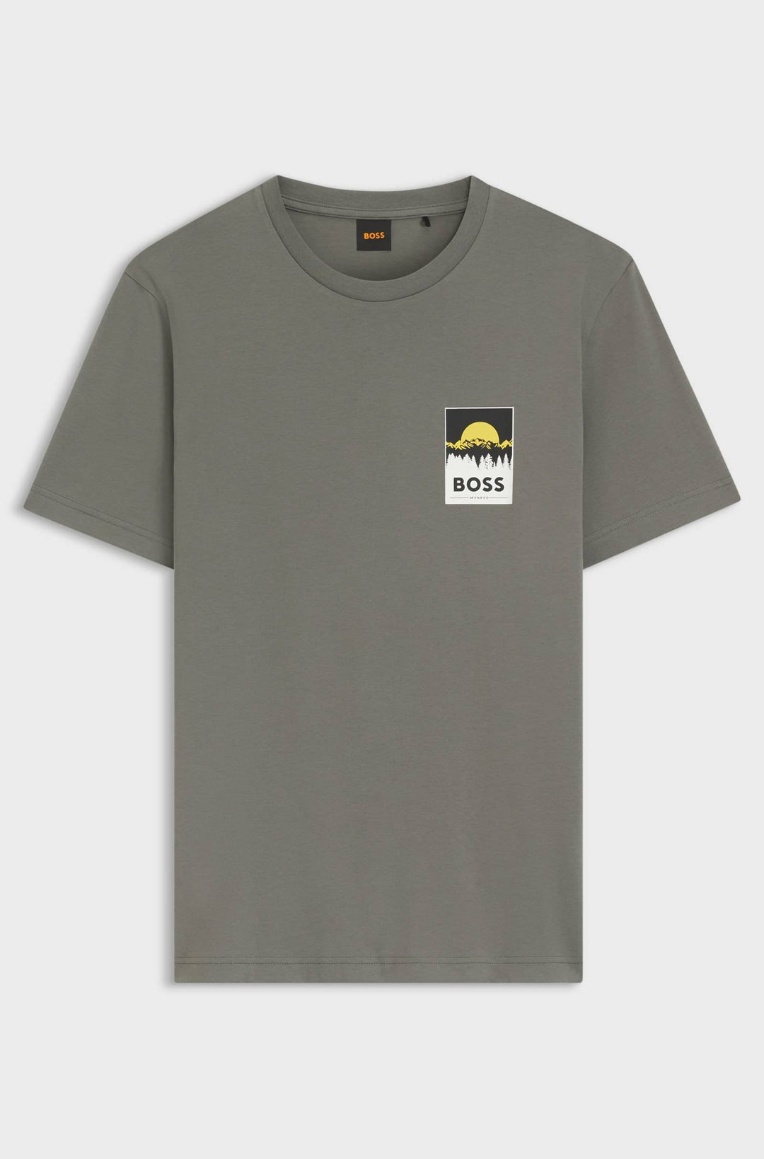 BOSS T-Shirts Regular Fit - TE_PLAIN 50556023- Concorde Fashion#color_grey-076