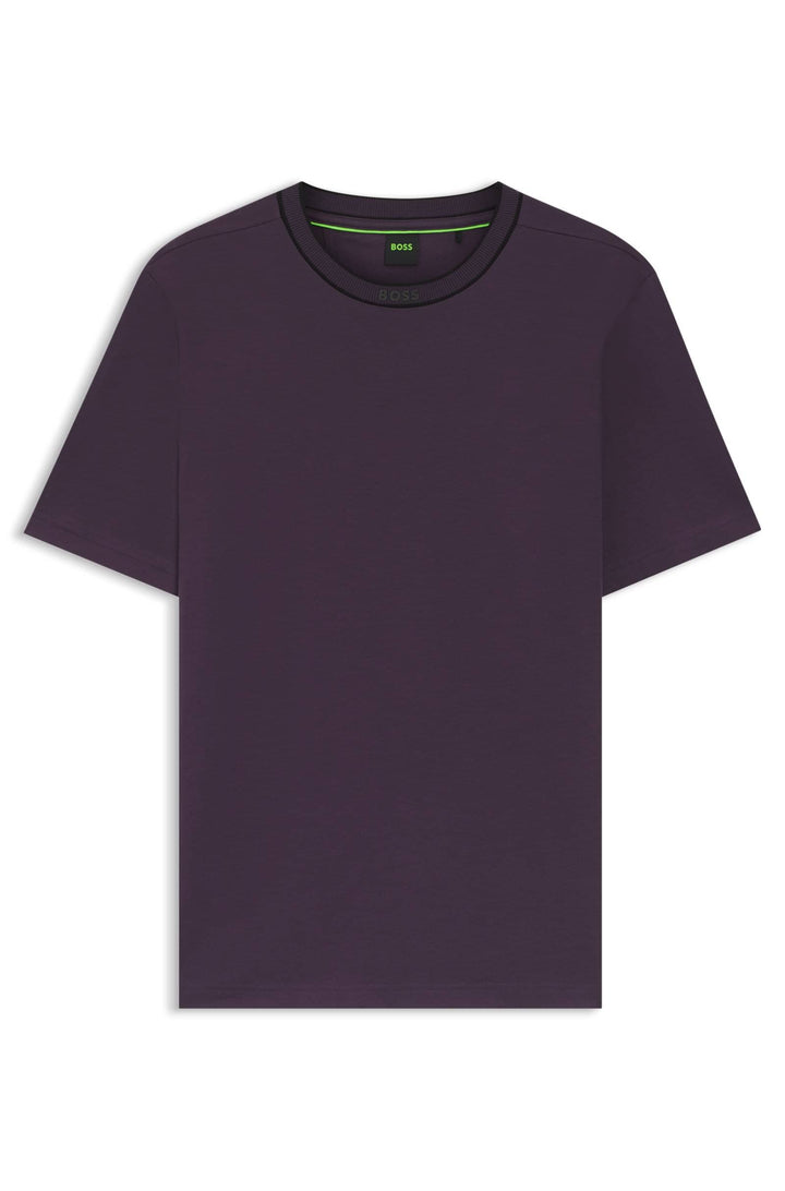 BOSS T-Shirts Regular Fit - TEE 5 50554862- Concorde Fashion#color_purple-517