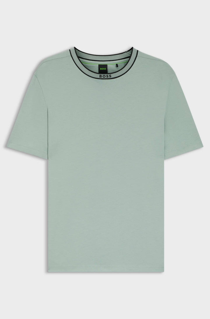 BOSS T-Shirts Regular Fit - TEE 5 50554862- Concorde Fashion#color_green-357