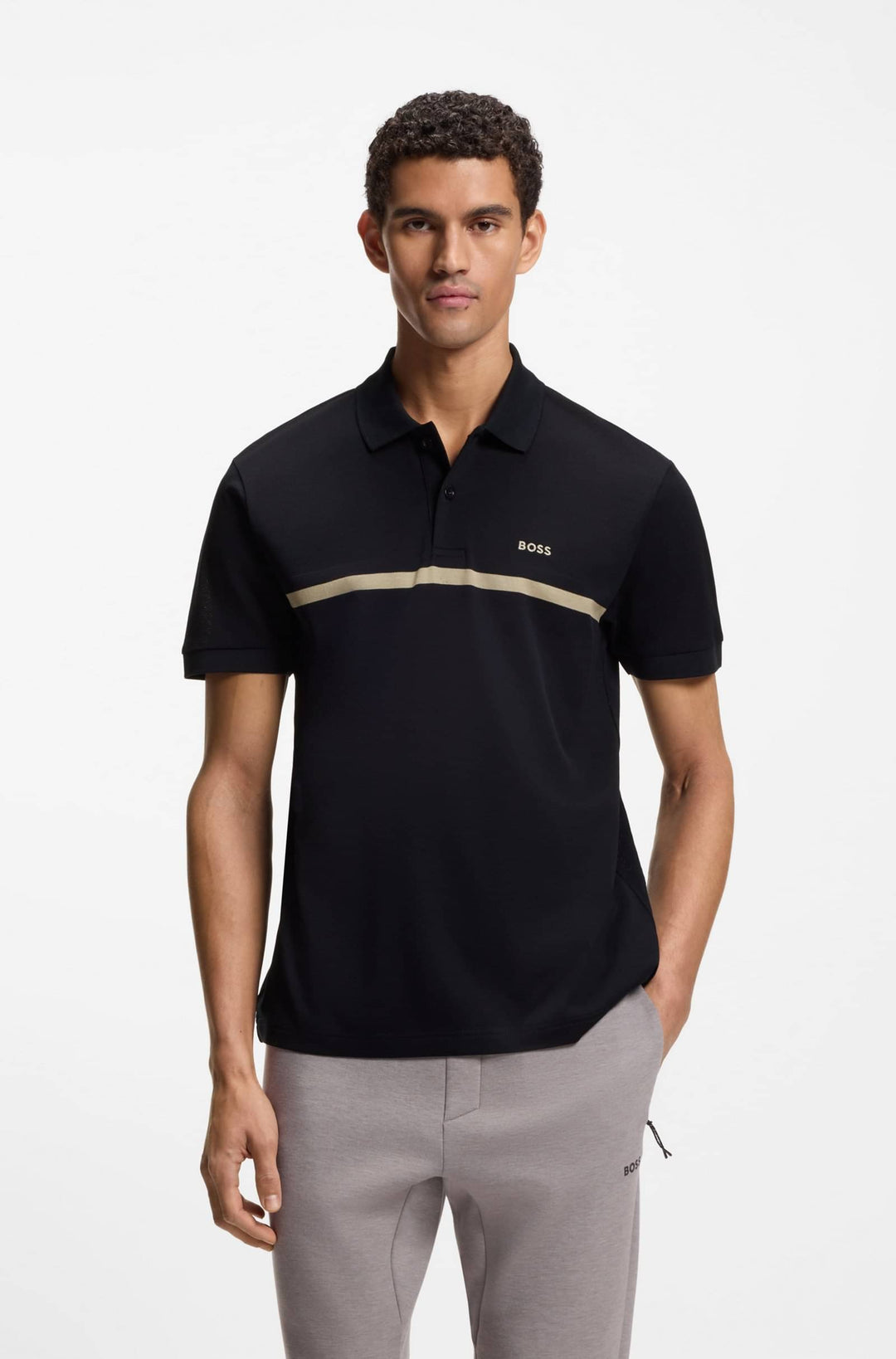 BOSS Polos Regular Fit - PL_JOIN PADDY STRIPE 50553639- Concorde Fashion#color_navy-402