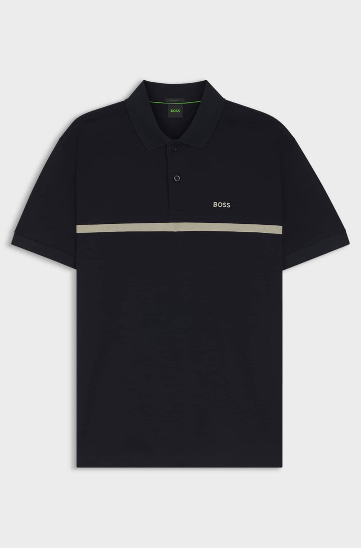 BOSS Polos Regular Fit - PL_JOIN PADDY STRIPE 50553639- Concorde Fashion#color_navy-402
