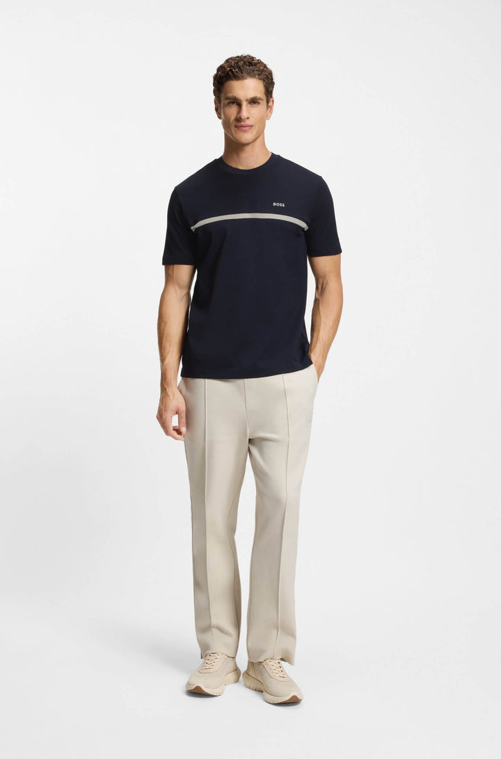 BOSS T-Shirts Regular Fit - TS_JOIN STRUCTURE 50553640- Concorde Fashion#color_navy-402