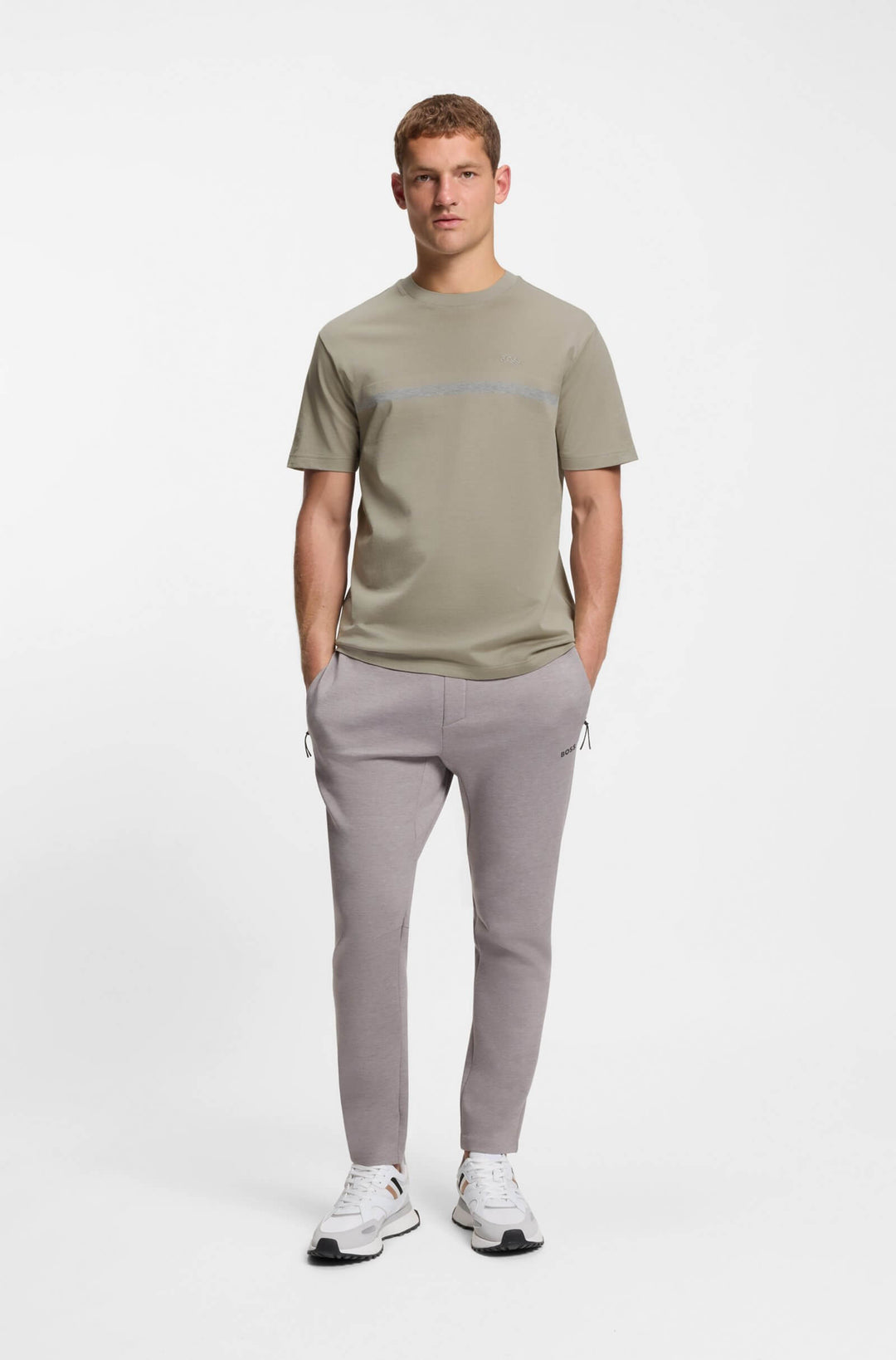 BOSS T-Shirts Regular Fit - TS_JOIN STRUCTURE 50553640- Concorde Fashion#color_beige-272