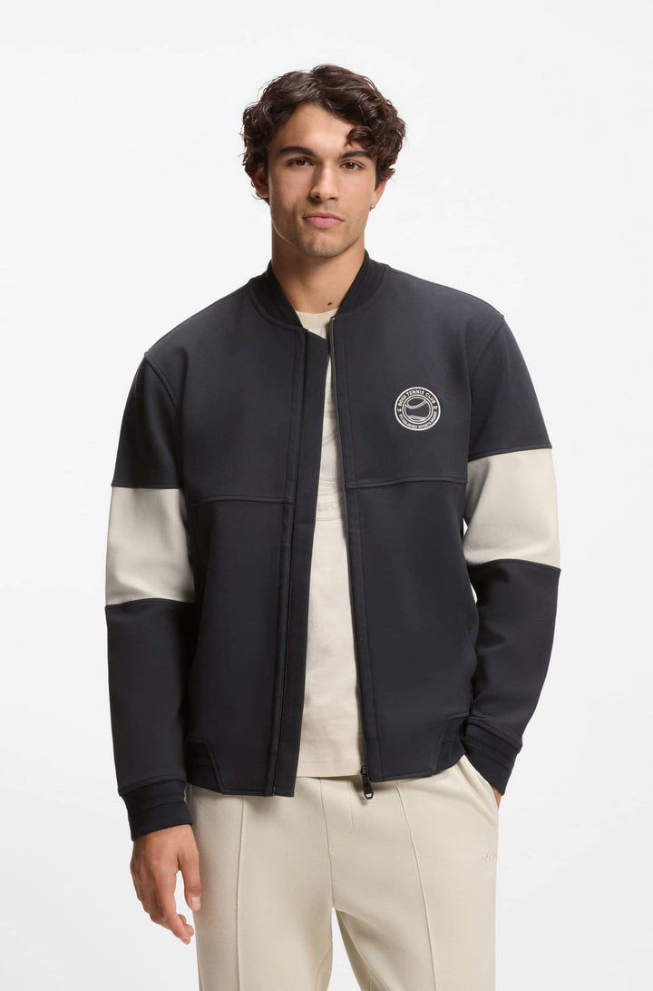 BOSS Sweatshirts Regular Fit - SW_JOIN FZ 50553667- Concorde Fashion#color_navy-402