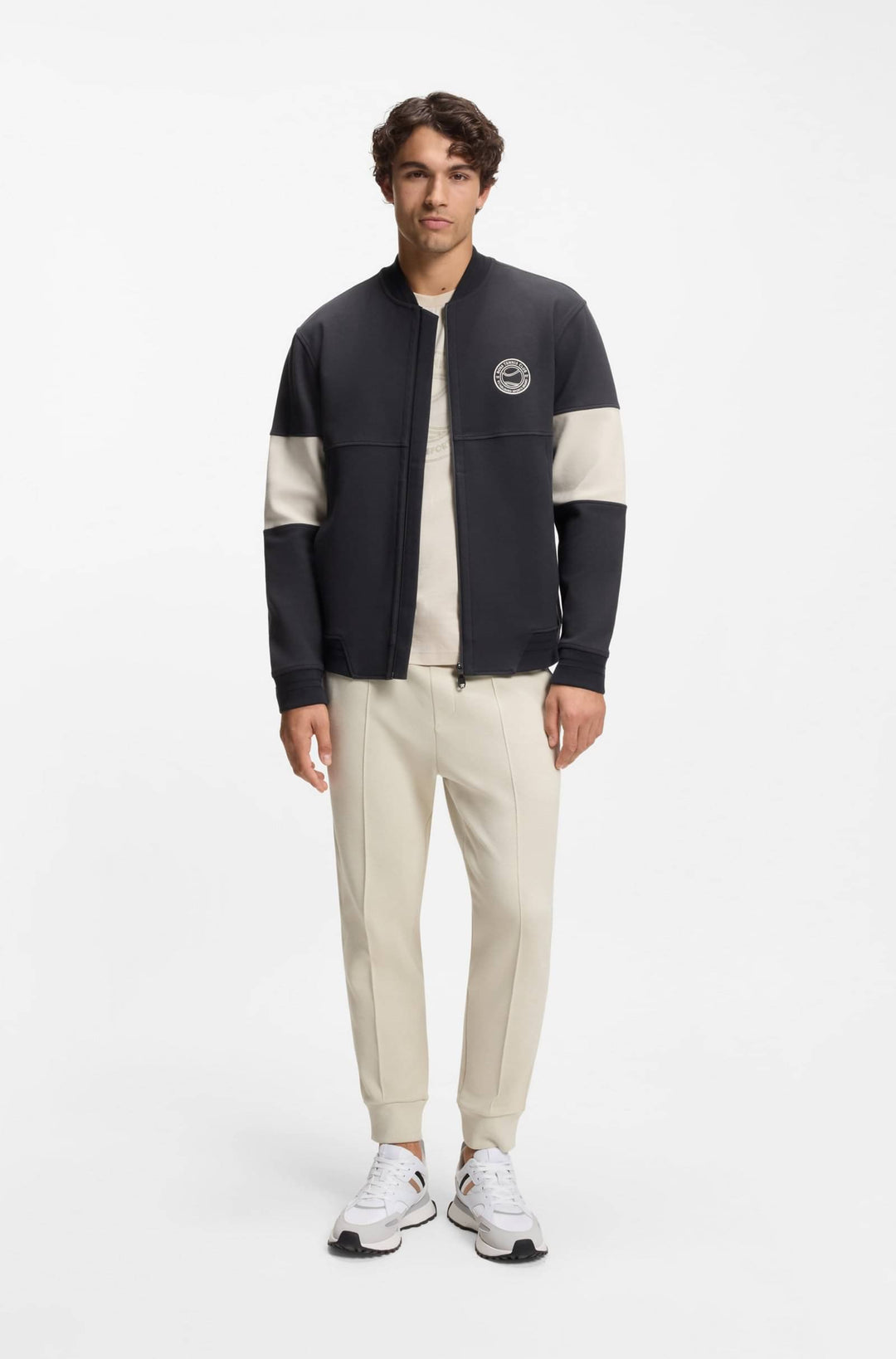 BOSS Sweatshirts Regular Fit - SW_JOIN FZ 50553667- Concorde Fashion#color_navy-402