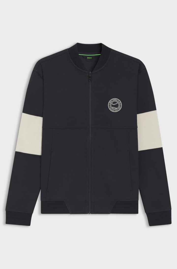 BOSS Sweatshirts Regular Fit - SW_JOIN FZ 50553667- Concorde Fashion#color_navy-402