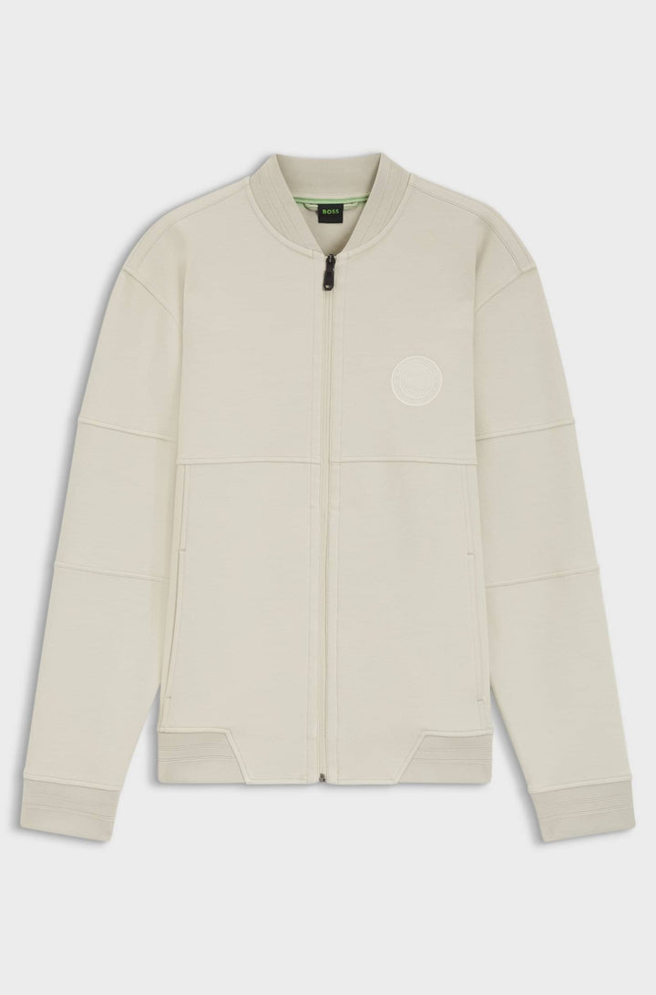 BOSS Sweatshirts Regular Fit - SW_JOIN FZ 50553667- Concorde Fashion#color_beige-272