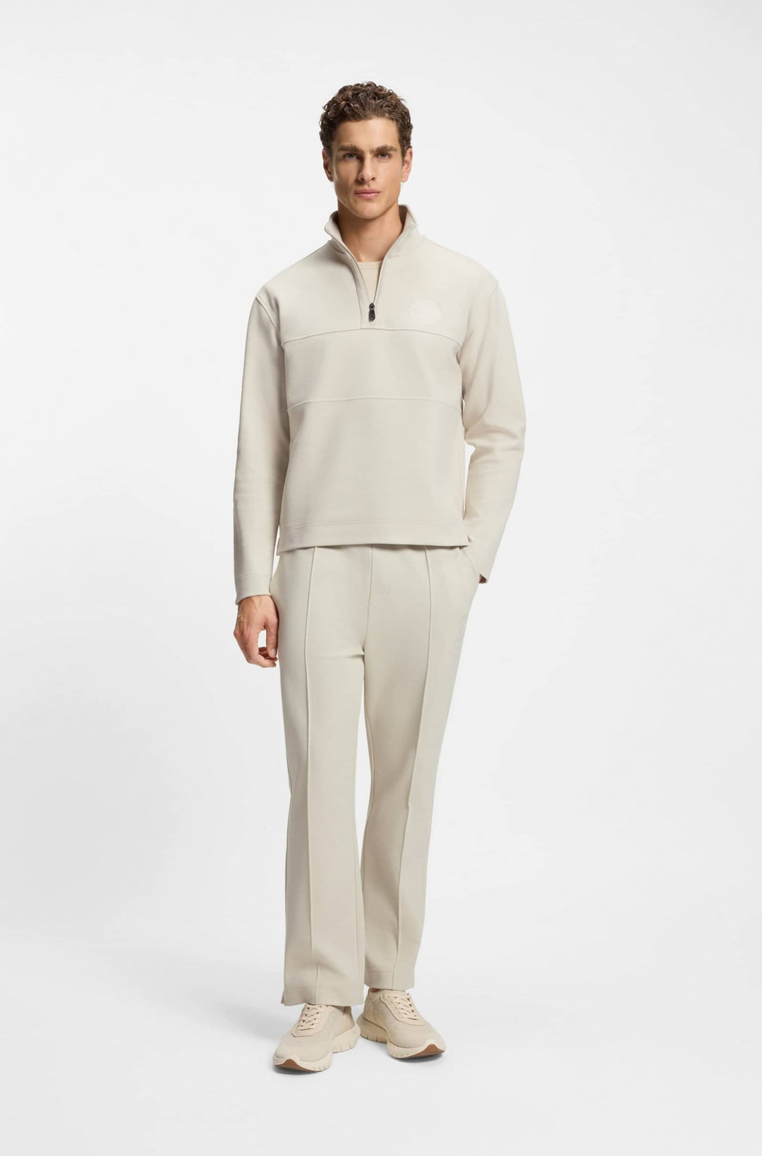 BOSS Jogging Pants Relaxed Fit - JT_JOIN HURLEY 50553685- Concorde Fashion#color_beige-272