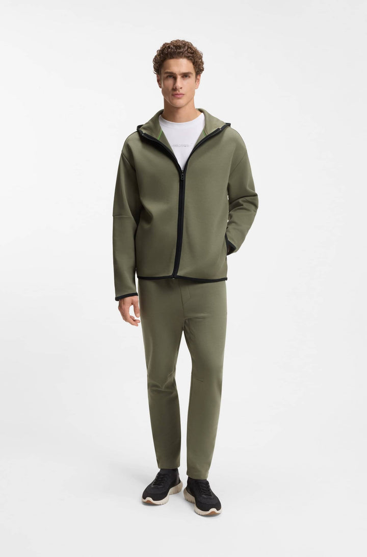 BOSS Hoodies Relaxed Fit - SW_SNUG FZ HOOD 50554401- Concorde Fashion#color_black-001