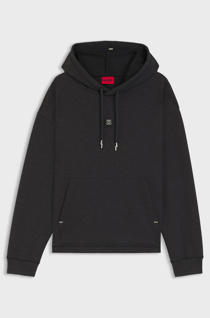 HUGO Hoodies Relaxed Fit - DINEO 50553395- Concorde Fashion#color_black-001