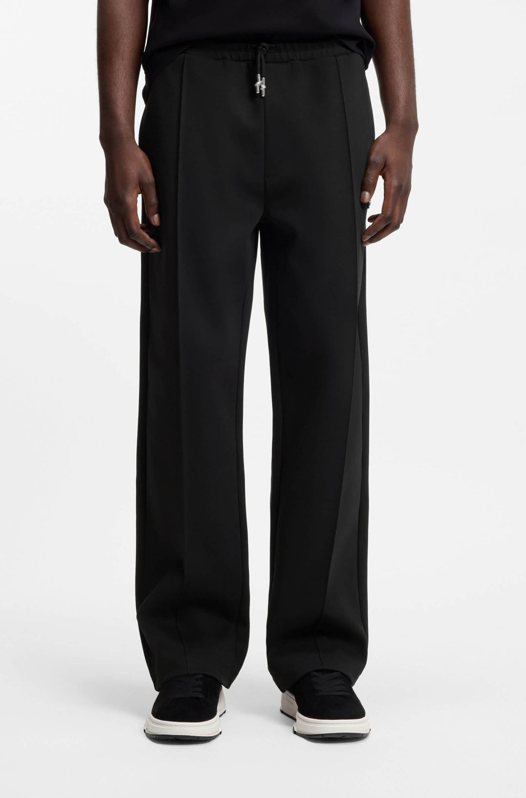 HUGO Jogging Pants Relaxed Fit - DINETO 50553432- Concorde Fashion#color_black-001