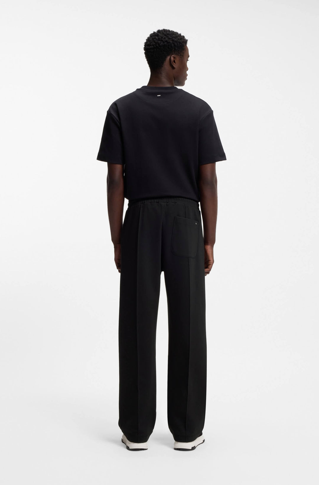 HUGO Jogging Pants Relaxed Fit - DINETO 50553432- Concorde Fashion#color_black-001