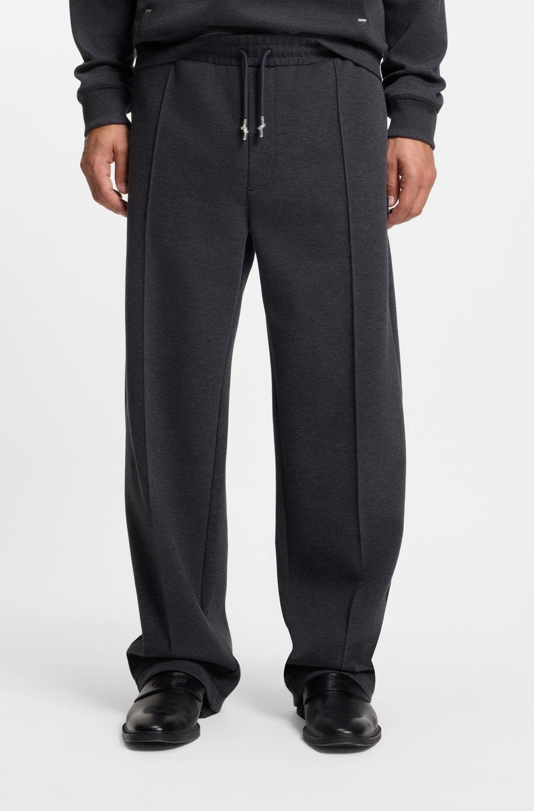 HUGO Jogging Pants Relaxed Fit - DINETO 50553432- Concorde Fashion#color_grey-037