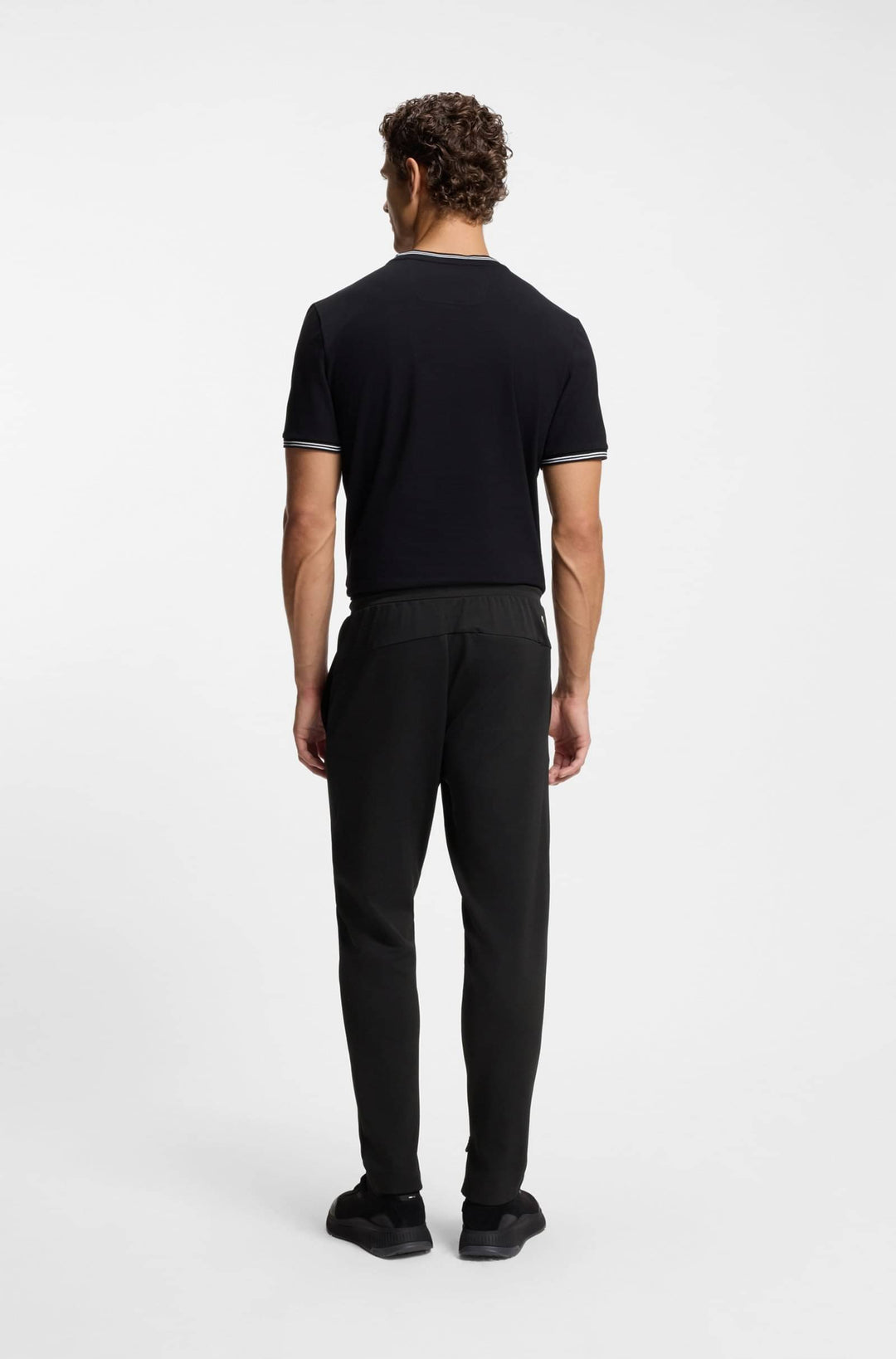 BOSS Jogging Pants Regular Fit - JT_TOC SPIN LONG 50554379- Concorde Fashion#color_black-001