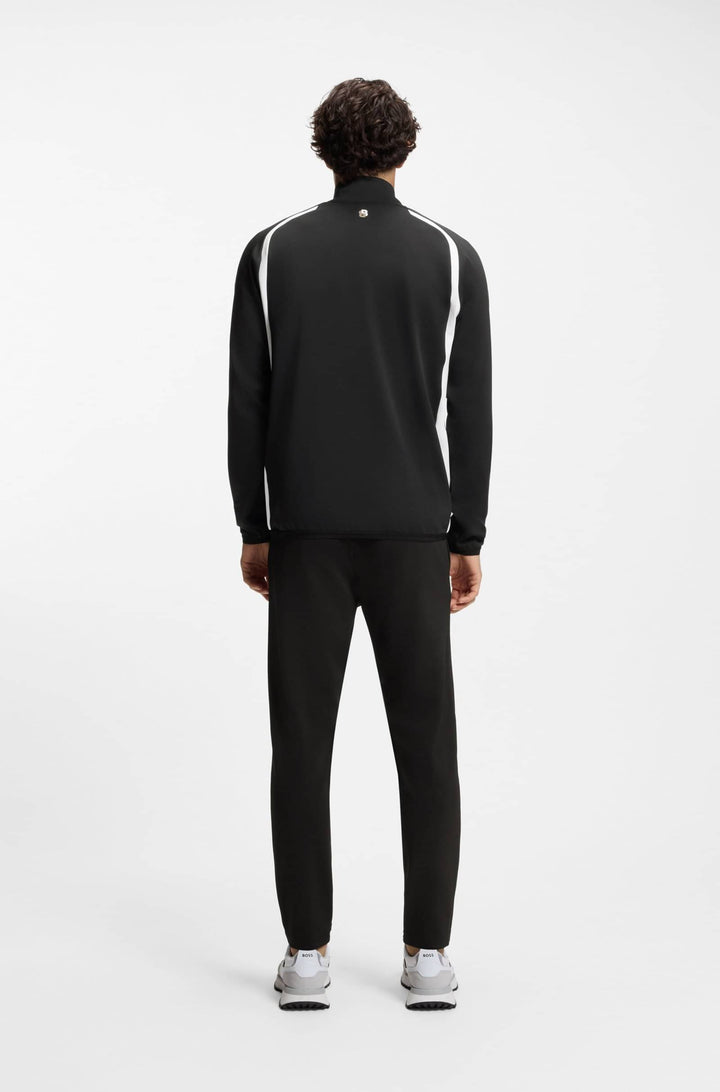 BOSS Sweatshirts Regular Fit - SW_TOC SPIN FZ 50554402- Concorde Fashion#color_black-001