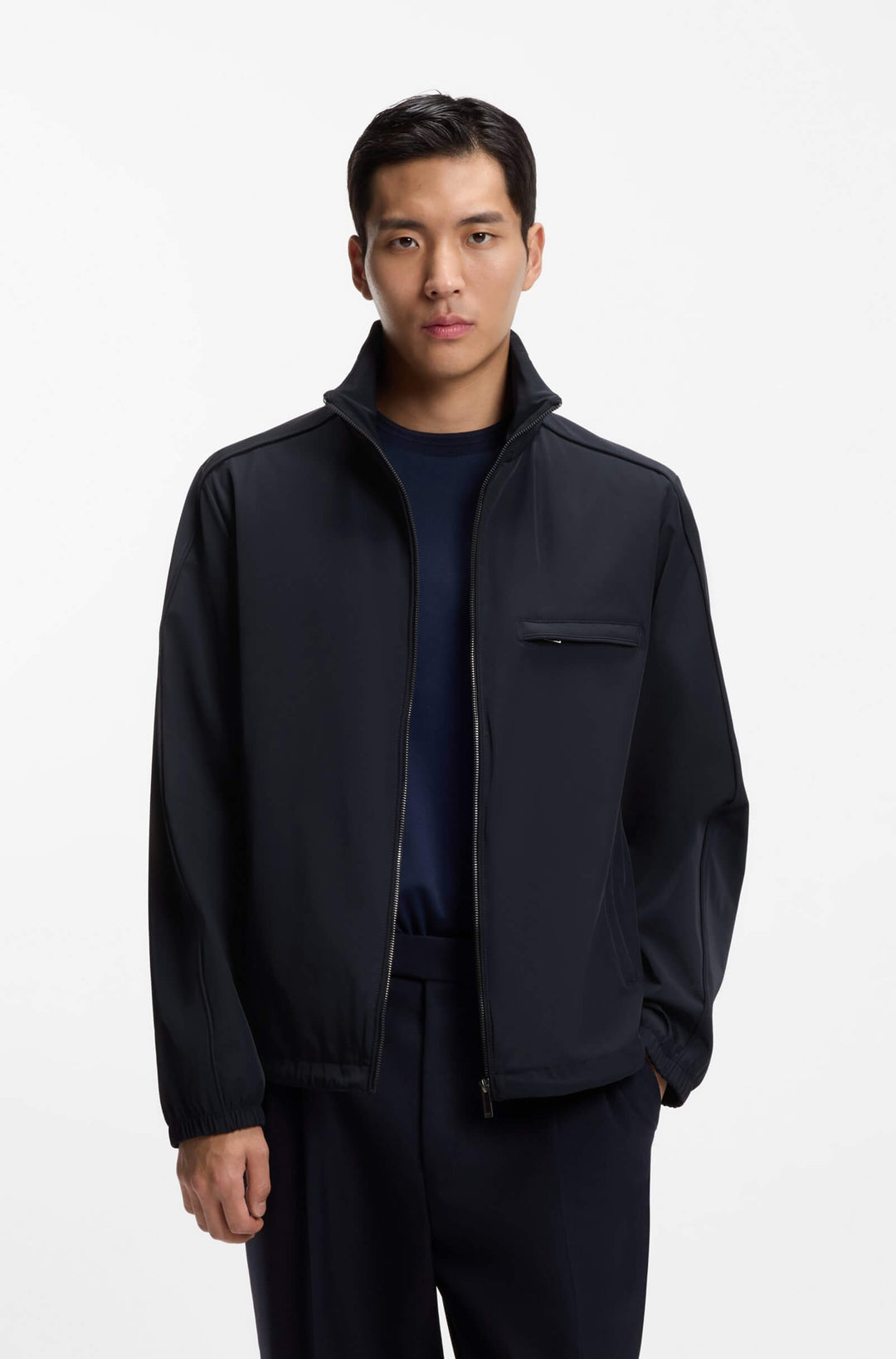 BOSS Casual Jackets Regular Fit - P-CURIOL 50554286- Concorde Fashion#color_navy-404