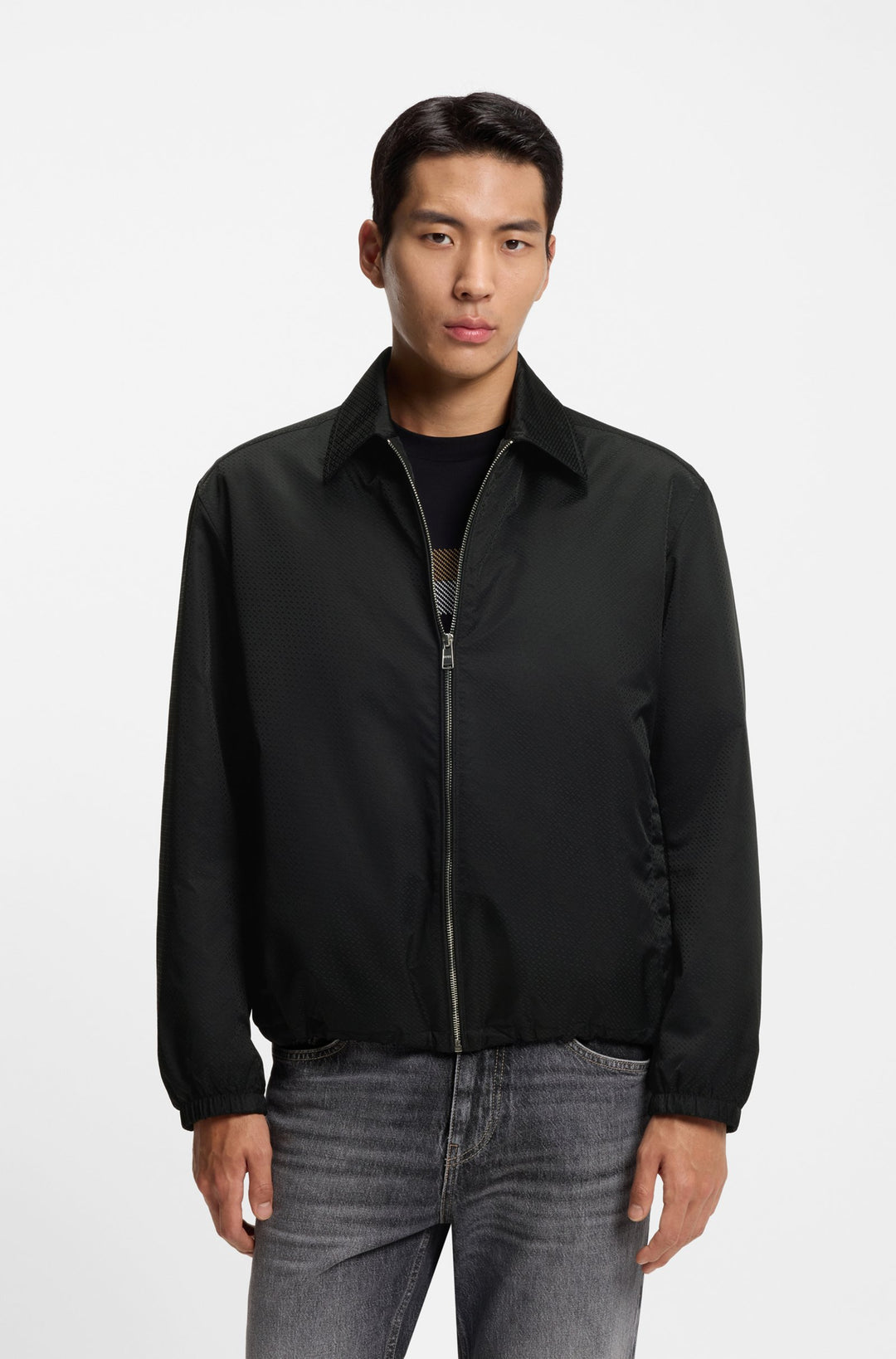 BOSS Casual Jackets Regular Fit - H-CRESTELL 50553641- Concorde Fashion#color_black-001