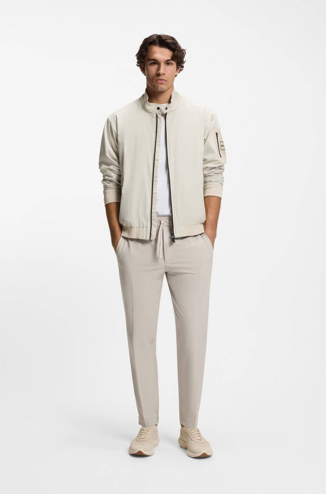 BOSS Casual Jackets Regular Fit - OW_JOIN JT 50556129- Concorde Fashion#color_beige-272