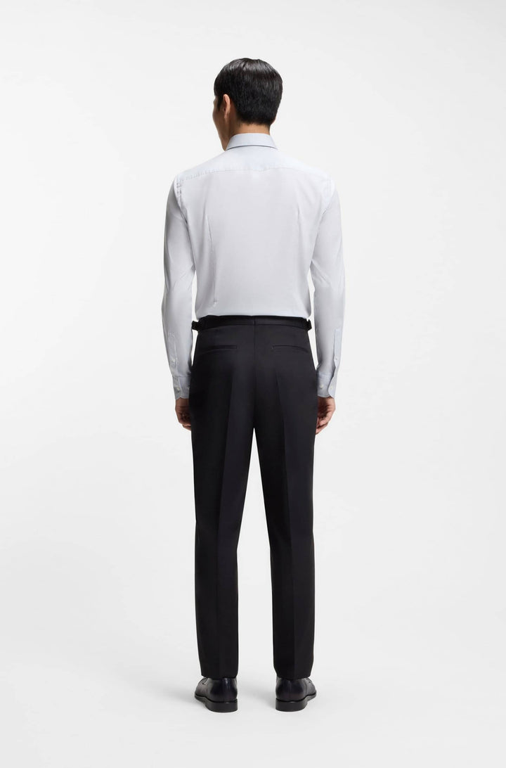 BOSS Trousers Tapered Fit - C-PERINO-PL-DTL-254 50556704- Concorde Fashion#color_navy-404