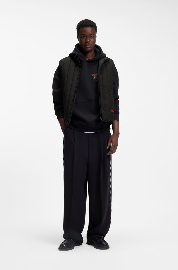 HUGO Vests Regular Fit - BRENO2611 50552653- Concorde Fashion#color_black-001