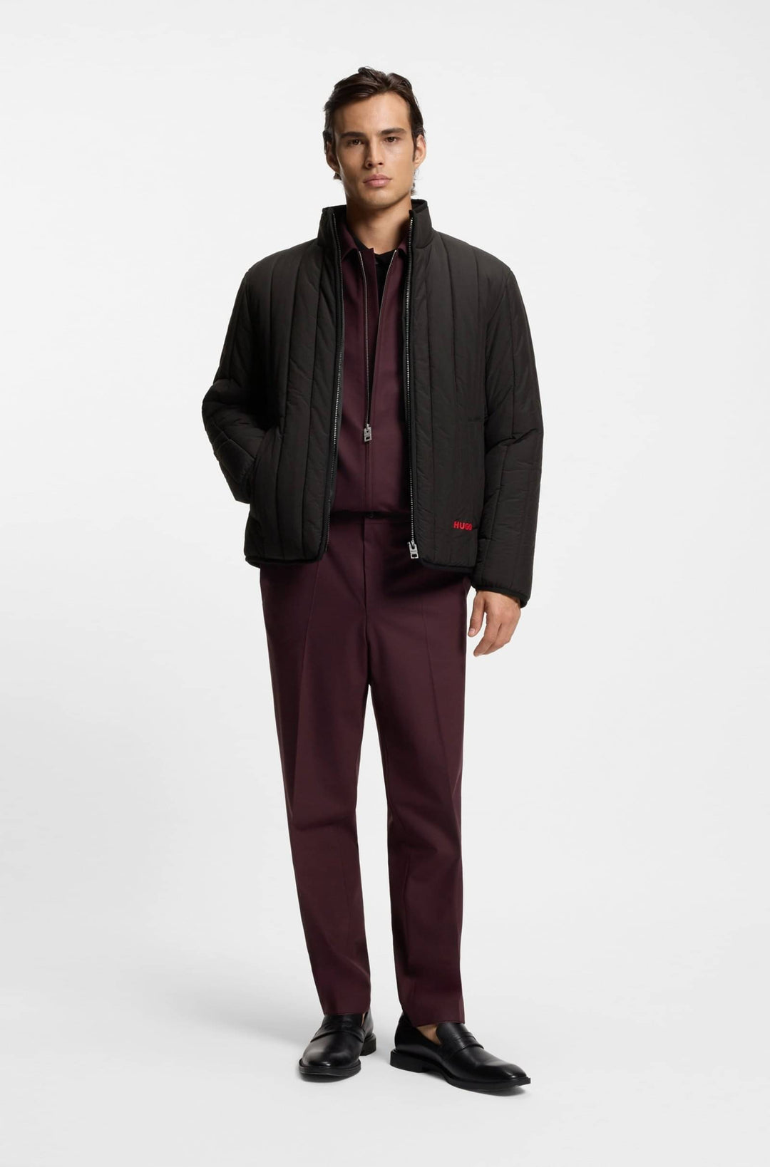 HUGO Casual Jackets Regular Fit - BRENOTO2611 50552654- Concorde Fashion#color_black-001