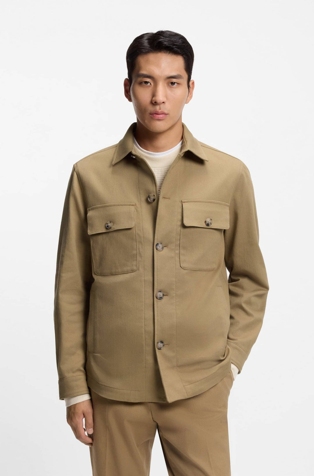 BOSS Blazers Relaxed Fit - C-CARPER-OS-253F 50556940- Concorde Fashion#color_beige-252