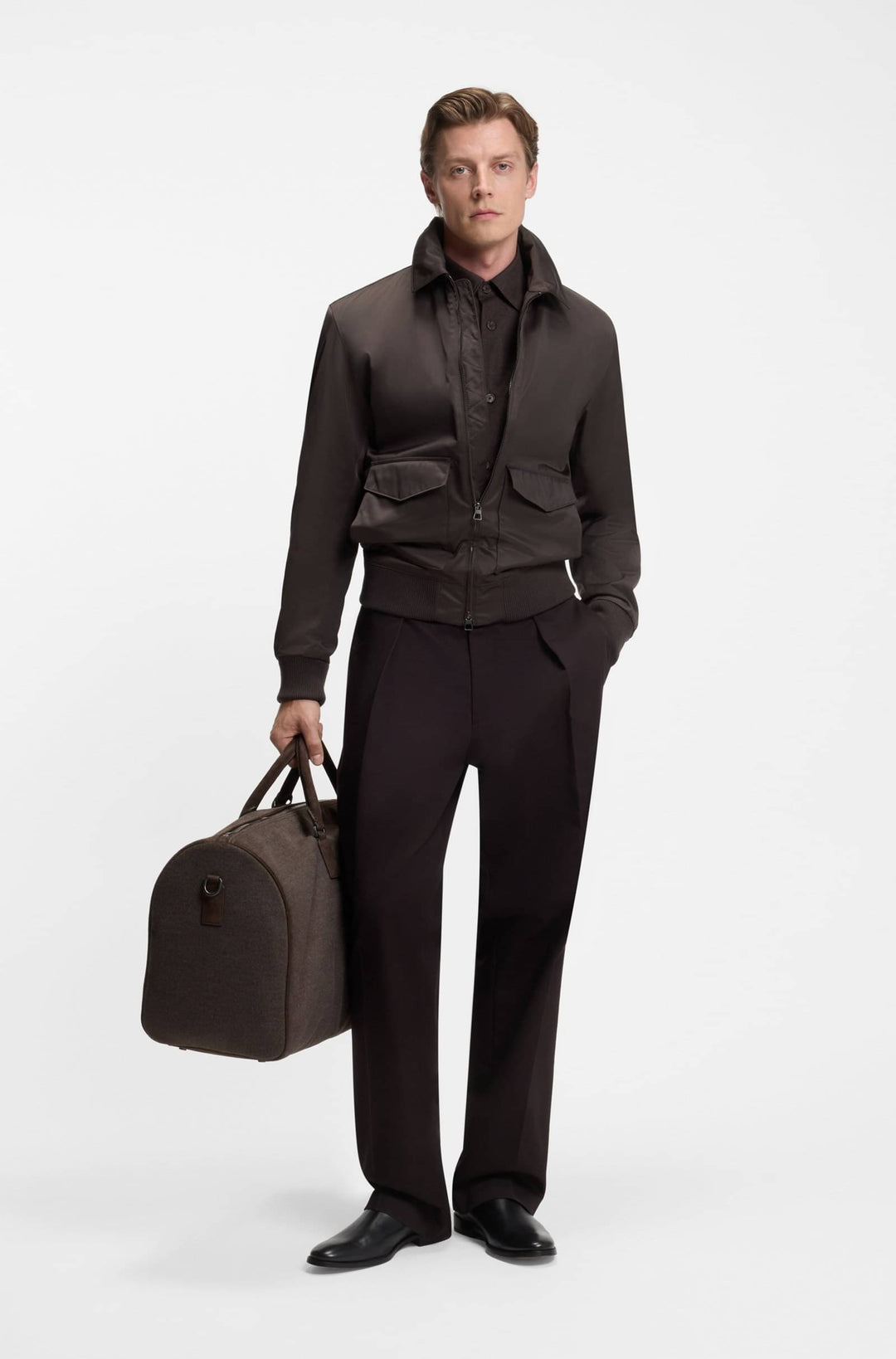 BOSS Casual Jackets  - CINSUN_DB 50557631- Concorde Fashion#color_brown-244