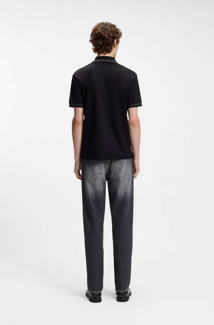 BOSS Polos  - H-PHILLIPSON 202 50554529- Concorde Fashion#color_black-001