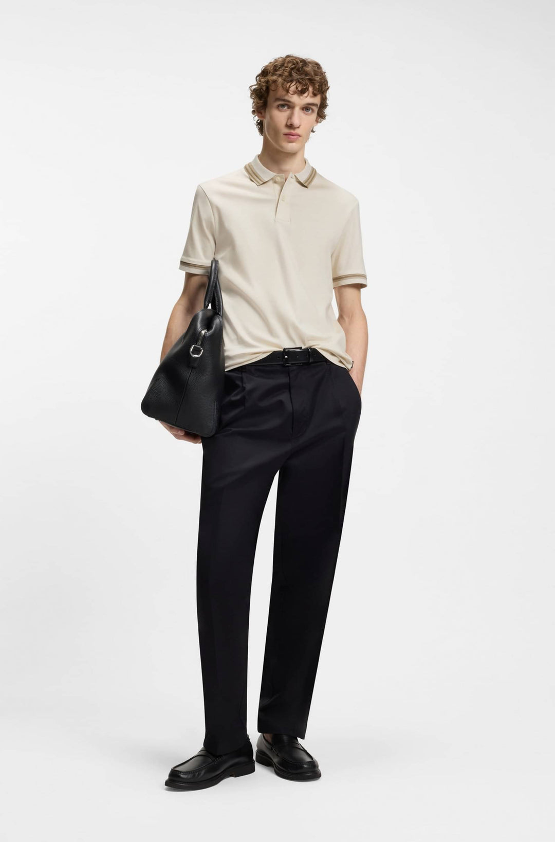 BOSS Polos  - H-PHILLIPSON 202 50554529- Concorde Fashion#color_white-131