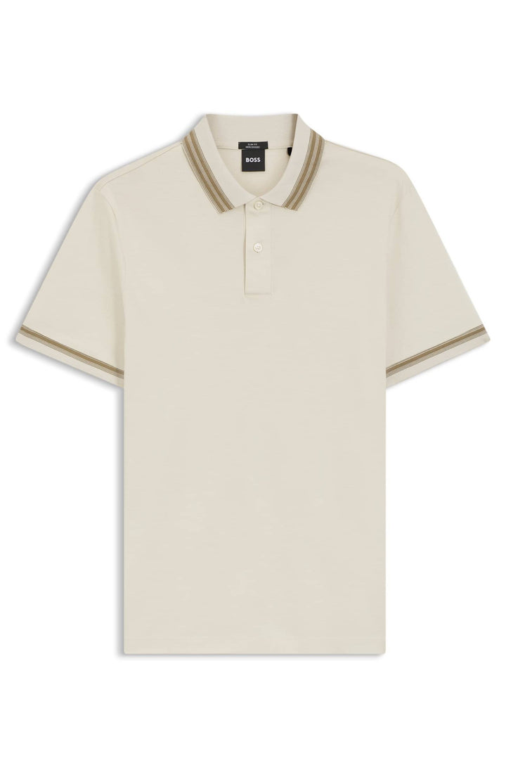 BOSS Polos  - H-PHILLIPSON 202 50554529- Concorde Fashion#color_white-131
