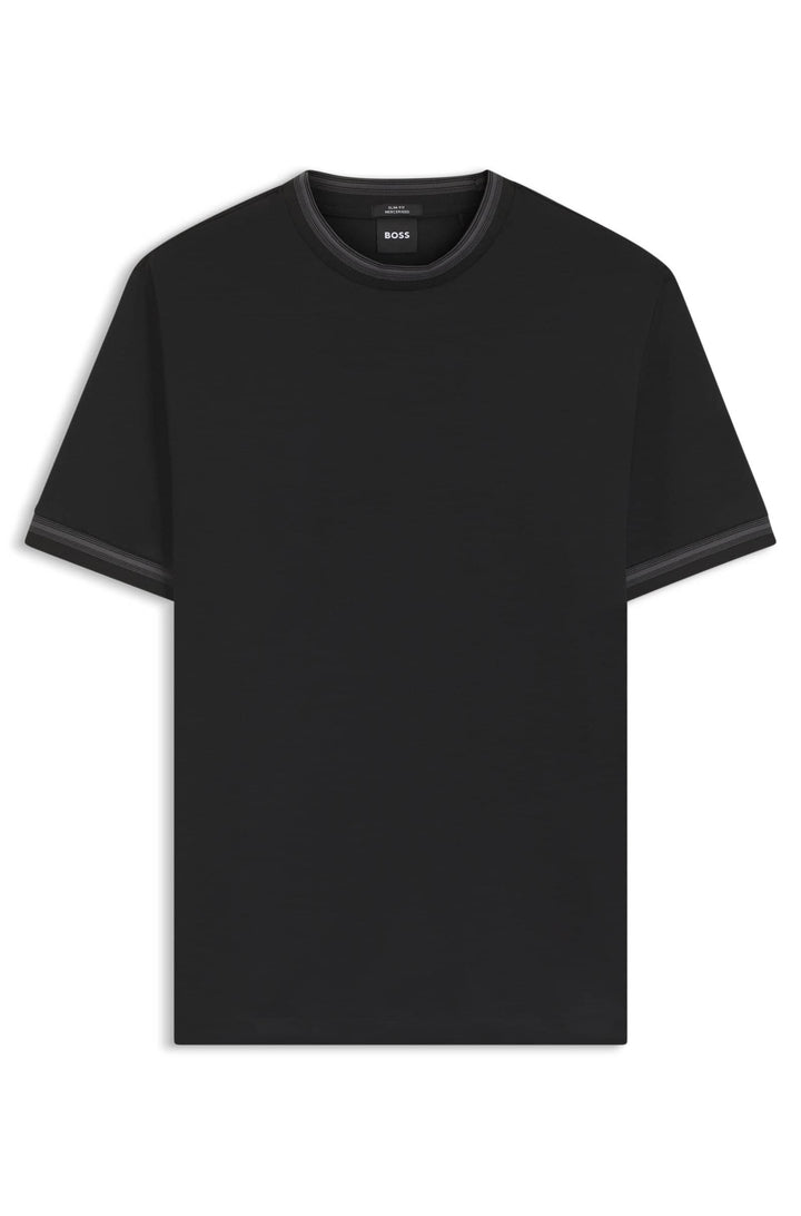 BOSS T-Shirts Slim Fit - H-TESSLER 202 50554536- Concorde Fashion#color_black-001