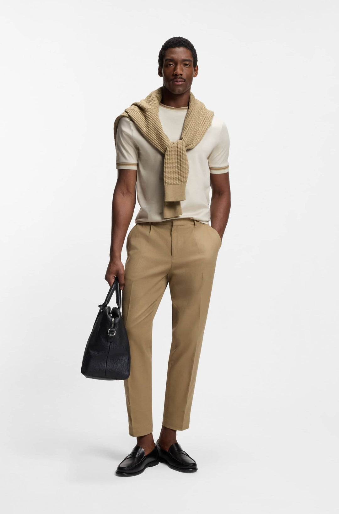 BOSS T-Shirts Slim Fit - H-TESSLER 202 50554536- Concorde Fashion#color_white-131